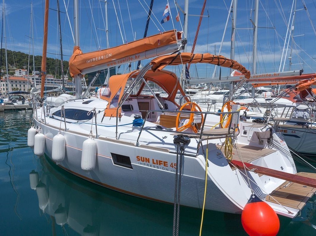 sailboat rental in croatia